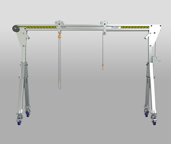 aluminum mobile gantry crane