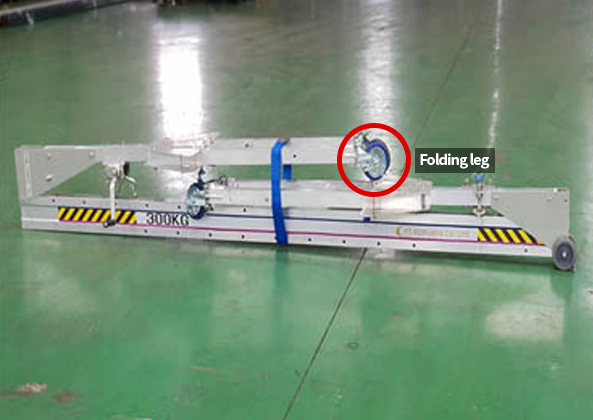 MRO mobile aluminum gantry crane